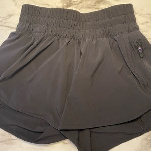 Black Lululemon Tracker Shorts